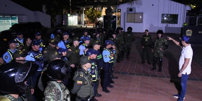 Neiva refuerza el orden público con operativo en comunas Uno y Cuatro