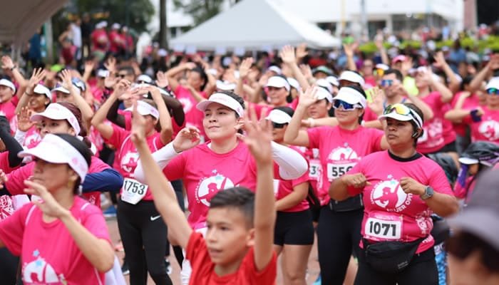 Huila alzó la voz en la Carrera de la Mujer Opita 2024