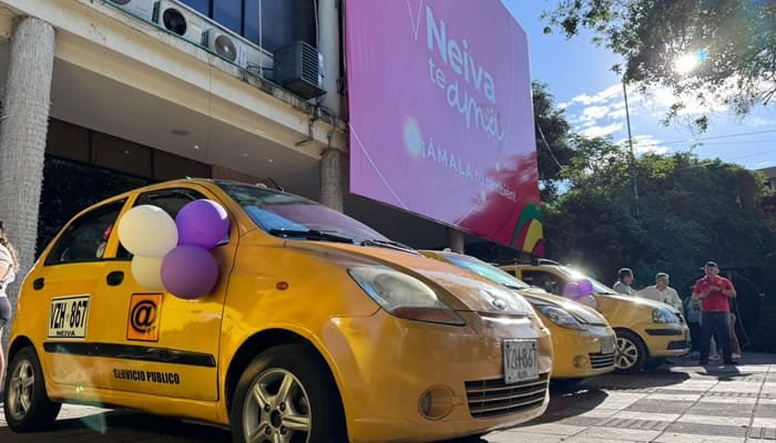 Neiva lanza los Taxis Púrpura: transporte seguro para mujeres