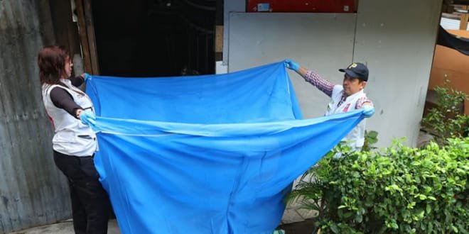 Entrega de toldillos contra la leishmaniasis en Neiva