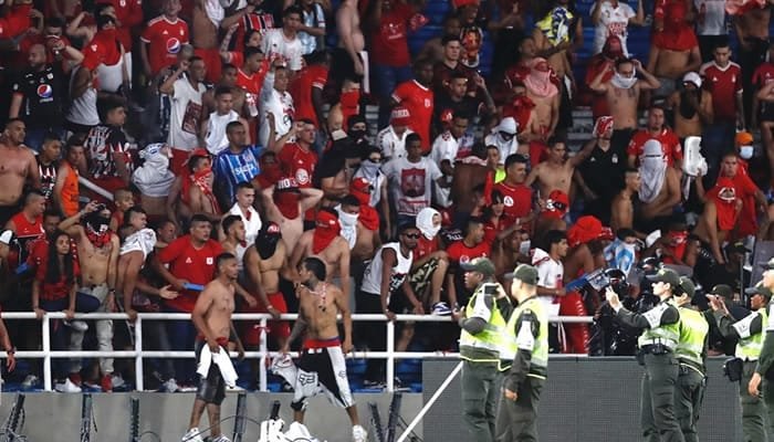 Ofrecen recompensa por desordenes en final de Copa Colombia