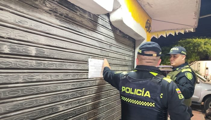 Cierres de bares en la comuna Uno