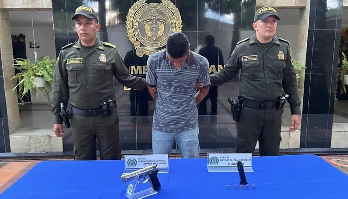 Capturado individuo con un arma ilegal