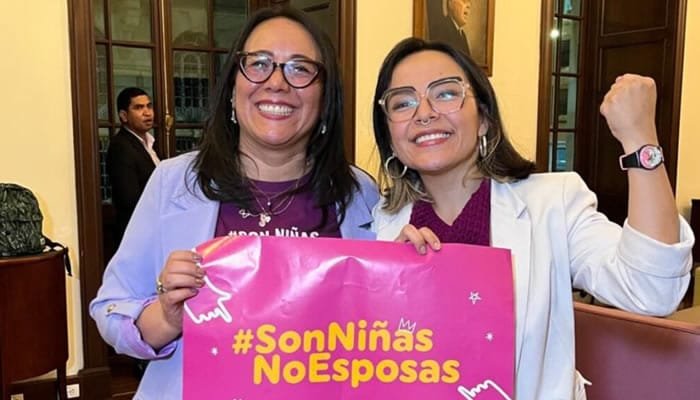 Congreso aprueba ley contra el matrimonio infantl