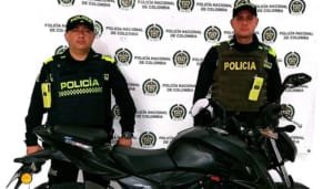 Recuperada moto recuperada en Rivera