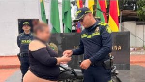 Recuperación de moto hurtada en la Comuna Dos