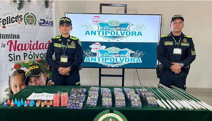 Incautada pólvora en Neiva