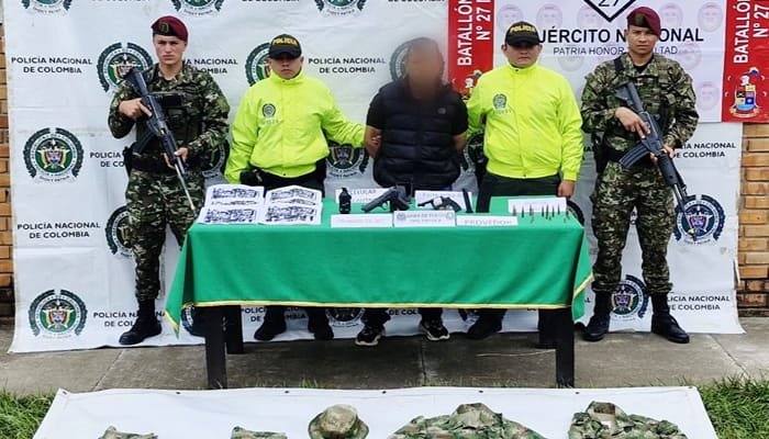 Capturado alias ‘Diablo’ en el sur del Huila