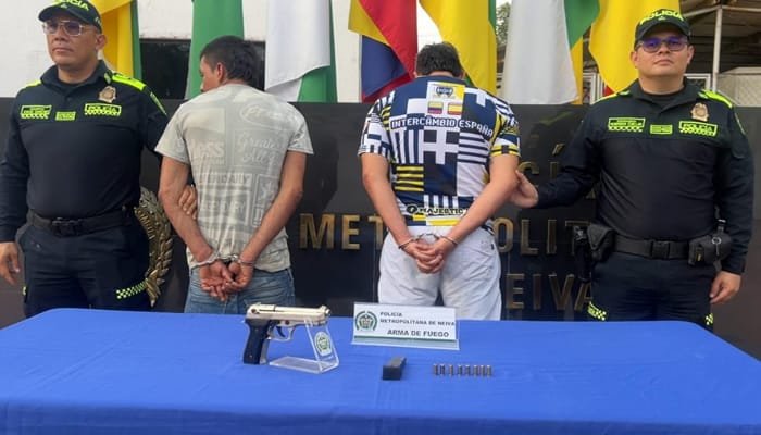 Dos personas capturadas por distintos delitos en Neiva