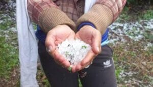 Presentada granizada en Algeciras