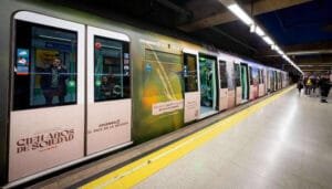 Colombia se toma el Metro de Madrid en España