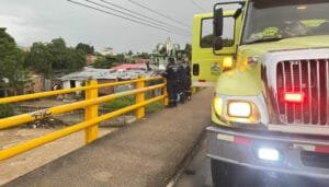 Labor de monitoreo en el río Las Ceibas