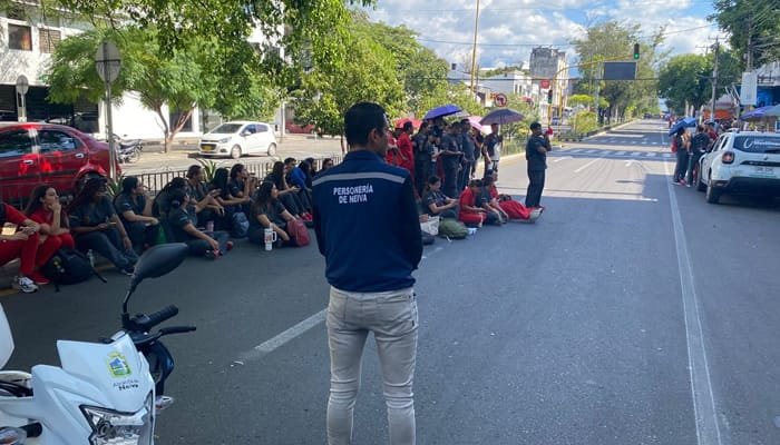Personería acompañó a estudiantes universitarios