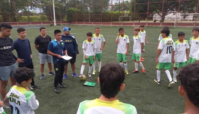 Semana de trabajos en la Selección Huila sub – 13