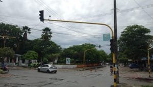 Semáforos de Timanco, sin servicio