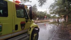 Madrugada de emergencias en Neiva por lluvias