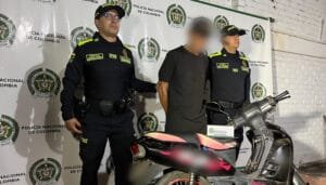 Detenida persona con moto robada en el norte de Neiva