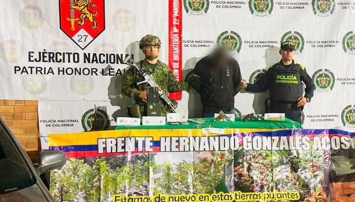 Detenidos autores de retenes ilegales en el sur del Huila