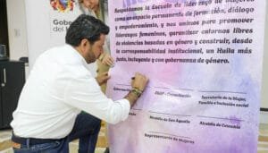 Convenio para fortalecer el liderazgo femenino en el Huila