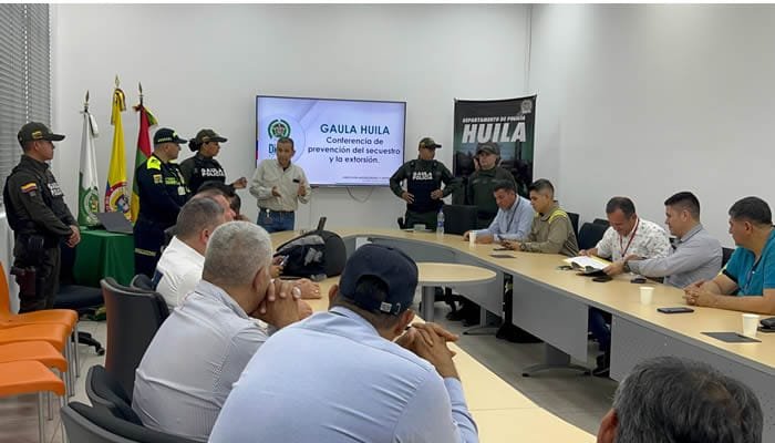 Ciudadanía se capacita contra la extorsión