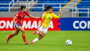 Nueva victoria colombiana en el sub – 17 femenino