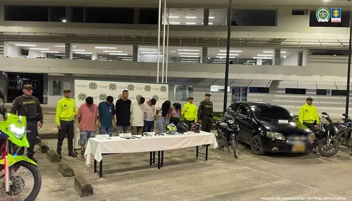 Detenida banda por hurto en Florencia