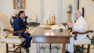 Presidente Petro se reunió con el papa León XIV