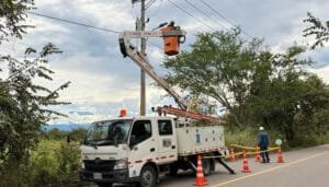 ESIP atendió falla eléctrica en zona rural