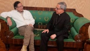 Presidente sostuvo diálogo con en Cardenal Rueda
