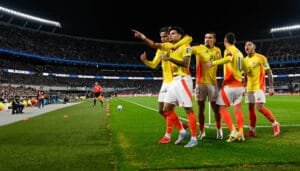 Colombia empata a domicilio ante Argentina