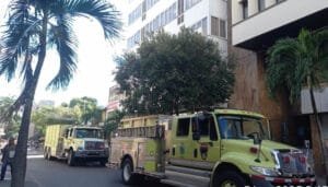 Controlado incendio en el centro de Neiva