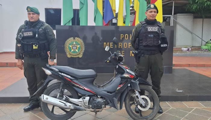 Plan Cazador permite recuperación de motocicleta