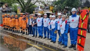Organismos de socorro respondieron en el desfile departamental