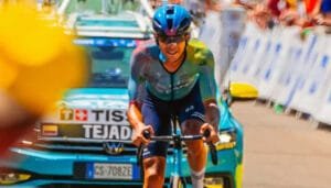 Harold Tejada volvió a ascender en el Tour