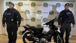 Recuperada motocicleta en el sur de Neiva