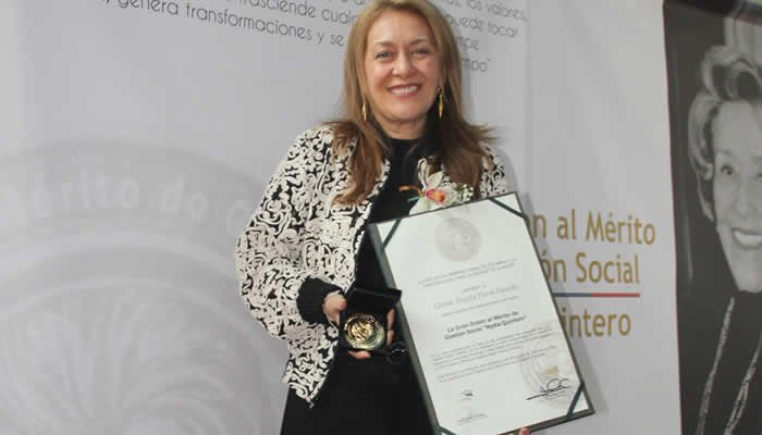 Máxima distinción a la primera dama del Huila