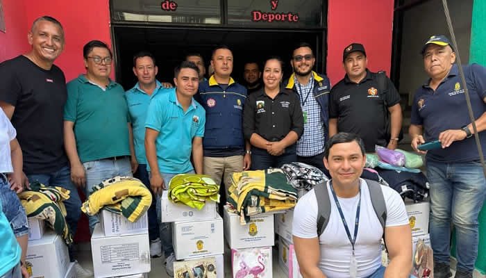 Ayudas humanitarias para familias de Santa María