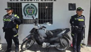 Recuperada moto en el sur de Neiva