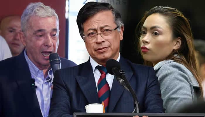 Presidente Petro criticó libertad de Álvaro Uribe