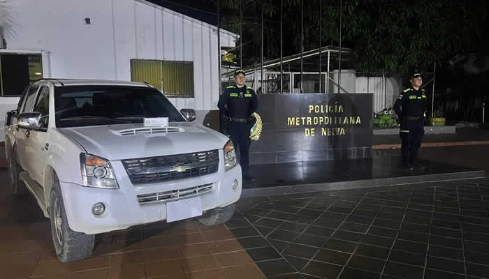 Recuperado vehículo robado en el oriente de Neiva
