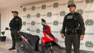 Recuperada moto que fue hurtada