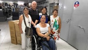 Entrega de ayudas a personas con discapacidad