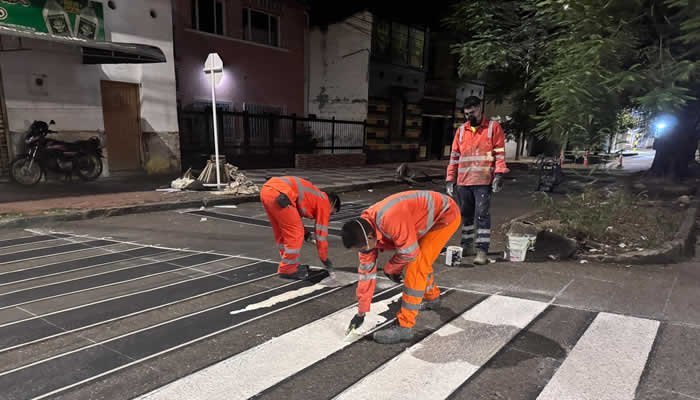 Importantes trabajos de mejoramiento de la Calle Séptima