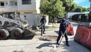 Nuevas vías en el barrio Los Guaduales