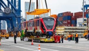 Primer tren del metro, rumbo a Bogotá