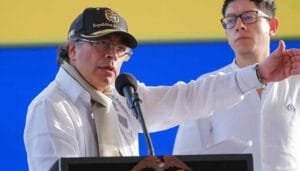 Presidente Petro y el posible autor de la muerte de Miguel Uribe