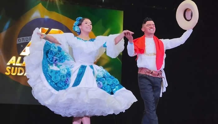 Sanjuanero huilense protagonista en concurso de baile