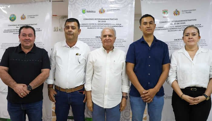 Modernización territorial en tres municipios