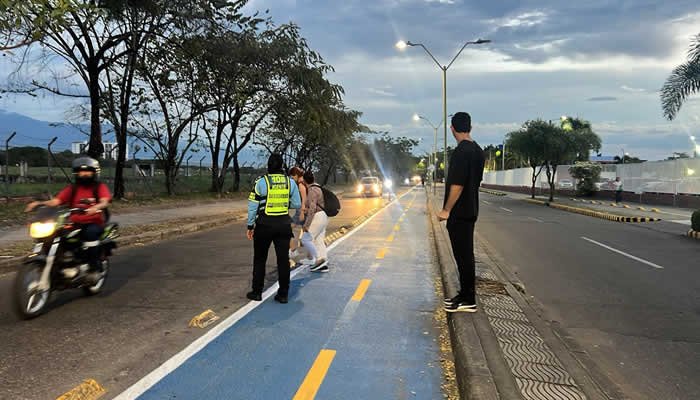 Ciclorruta estrenada…con daños