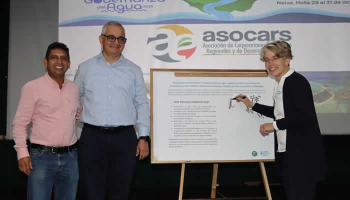‘Declaratoria Neiva’ por la gestión eficiente del agua